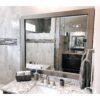 Pendleton Satin Nickel Framed Vanity Mirror-20" x 24" - Image 2