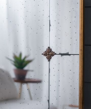 76" x 40" Lavish Full Length Mirror-Gold