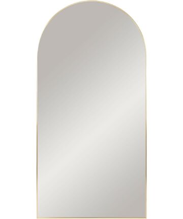 Livabliss Aranya Modern & Contemporary Leaning Mirror-72"H x 36"W - Black
