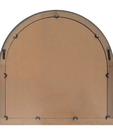 Barn Farmhouse Gray Arch Mirror-Grey
