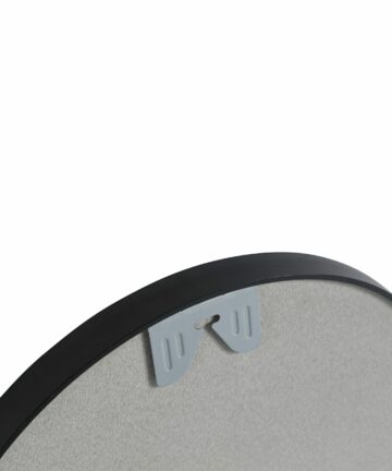 Bathroom Mirror with Aluminum Frame-Black