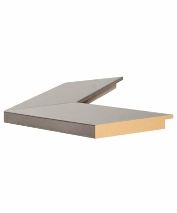 Stainless Silvertone Full Length Floor Mirror - 32" x 66"-32" x 66"