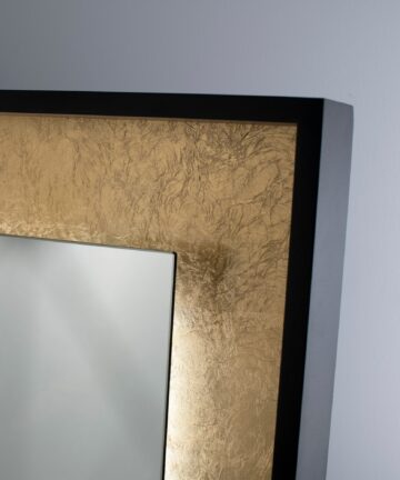 ExBrite Wall-Mountable LED Full Length Lighted Mirror-Silver
