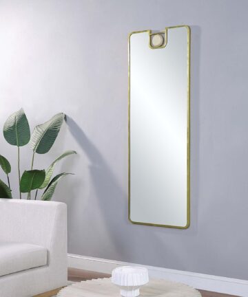 KEPLER Decorative Mirror-Gold