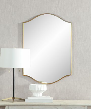 Renwil Florianne mirror - Medium-Beige/Silver - Medium