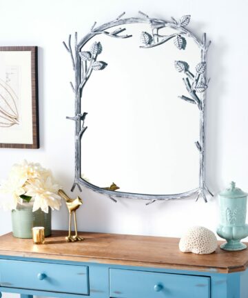 SAFAVIEH Fayth 30-inch Silver Mirror - 24" W x 1.5" D x 30.3" H-Silver - 24" W x 1.5" D x 30.3" H