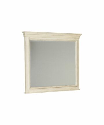 Signature Design by Ashley Bolanburg White Bedroom Mirror - Antique White - 43"W x 3"D x 39"H-Antique White