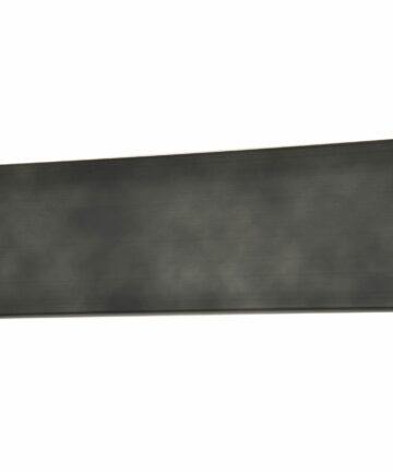 BrandtWorks Clouded Gunmetal Framed Floor Mirror-40 x 43