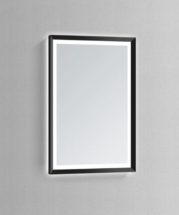 Modern Mirrors Calisto Illuminated Vanity Mirror LED Makeup Mirror, IP44-60*32 - Antique Black