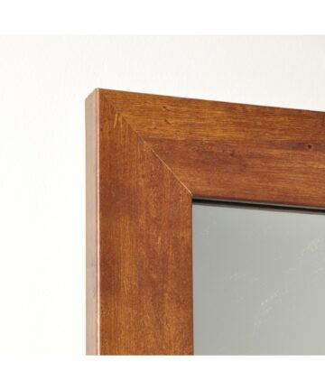 Modern Mocha Brown Wall Mirror-20.5 x 30.5