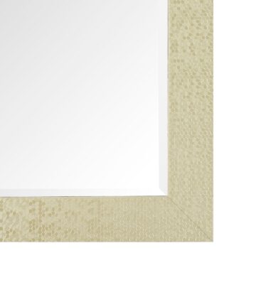 Tall Oversized Full Length Mosaic Mirror 65.5" x 31.5-Gold