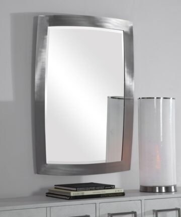Uttermost Haskill Brushed Nickel Mirror-Brushed Nickel